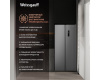 Отдельностоящий холодильник с инвертором Weissgauff WSBS 500 Inverter NoFrost Inox