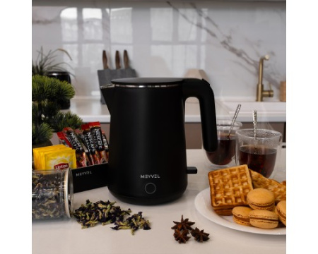Электрический чайник Meyvel MKE-04T (Black)