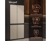 Отдельностоящий холодильник с инвертором Weissgauff WCD 450 BEG NoFrost Inverter