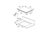 Варочная поверхность BERTAZZONI P603IC1B2NEE