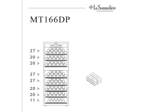 Винный шкаф La Sommeliere MT166DP