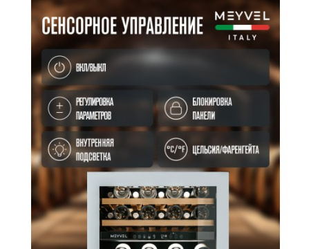 Винный шкаф Meyvel MV46NH-KWT2