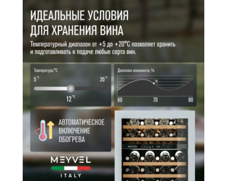 Винный шкаф Meyvel MV46NH-KWT2