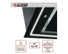 Вытяжка кухонная встраиваемая EXITEQ EX-1286 black