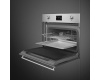Компактный духовой шкаф с пароваркой Smeg SO4302S3X