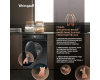 Стиральная машина с инвертором и паром Weissgauff WM 47147 DC Inverter Steam Black