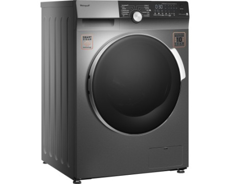 Стиральная машина с инвертором и паром Weissgauff WM 59412 DC Inverter Steam Silver