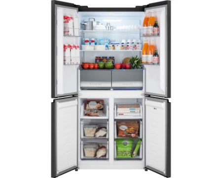 Отдельностоящий холодильник с инвертором Weissgauff WCD 450 B NoFrost Inverter