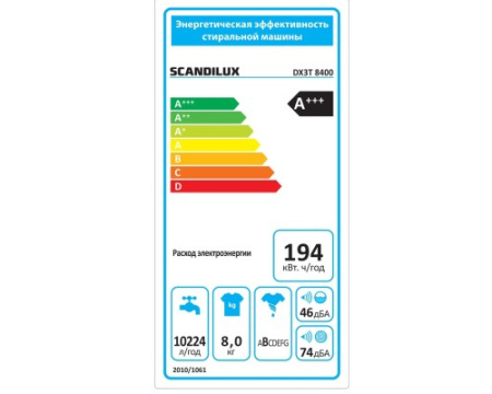 Встраиваемая стиральная машина Scandilux DX3T8400
