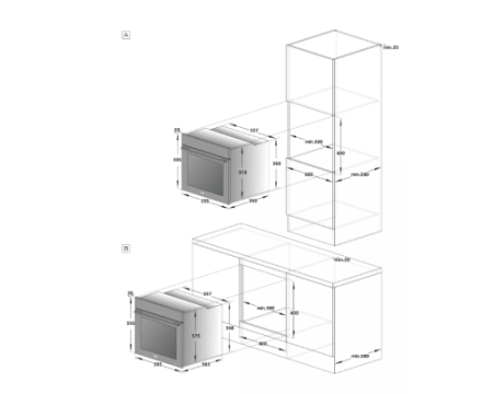 Духовой шкаф Haier HOQ-F6QSN3WB