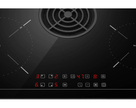 Варочная панель индукционная с вытяжкой MEFERI XSMART60BK POWER