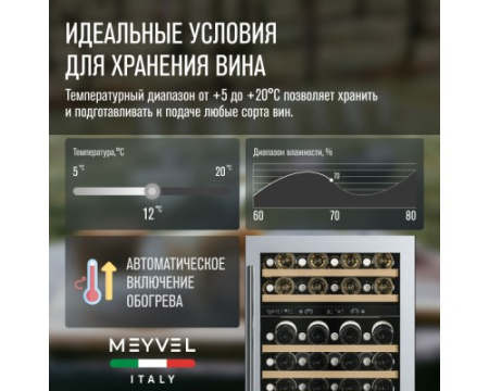 Винный шкаф Meyvel MV46PRO-KST2