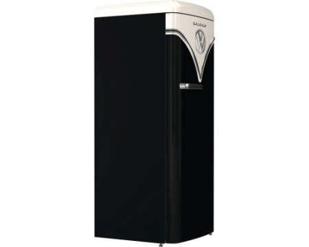 Отдельностоящий двухкамерный холодильник Gorenje OBRB615DBK