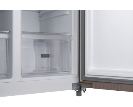 Отдельностоящий холодильник с инвертором и подачей воды Weissgauff WSBS 600 Be NoFrost Inverter Water Dispenser