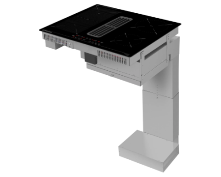 Варочная панель индукционная с вытяжкой MEFERI XSMART60BK ULTRA