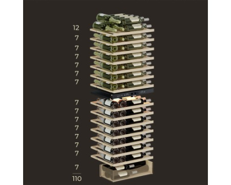 Винный шкаф Meyvel MV110-KST2 (Slim)