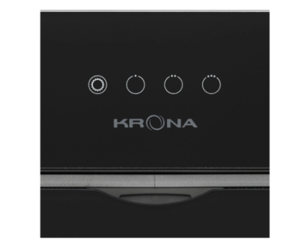 Полновстраиваемая вытяжка KRONA ZANDER 600 DN BLACK S