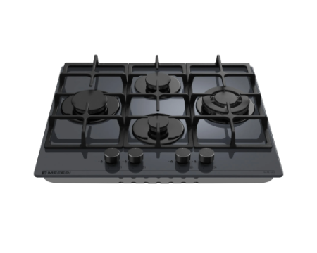 Варочная панель газовая MEFERI MGH604GR GLASS ULTRA