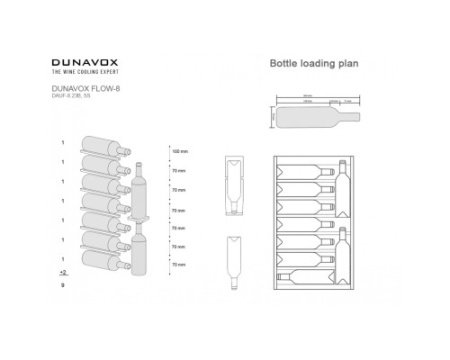 Винный шкаф Dunavox DAUF-8.23SS
