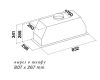 Вытяжка Falmec GRUPPO INCASSO NO-DROP (PLUS) CGPW90.E3P2#EUI490F