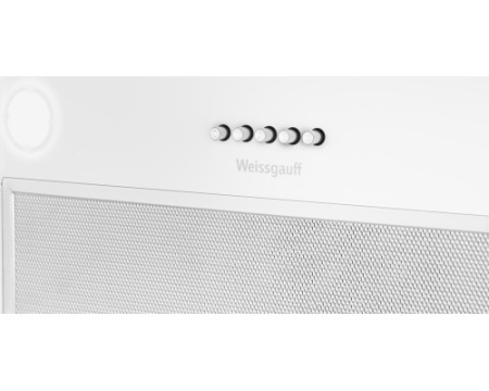 Кухонная встраиваемая вытяжка Weissgauff Arum 600 PB White Enamel