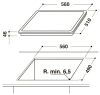 Варочная поверхность HOTPOINT-ARISTON HAR 642 DO A