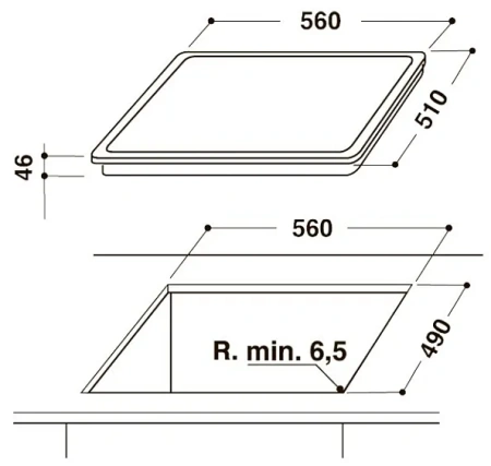 Варочная поверхность HOTPOINT-ARISTON HAR 642 DO A