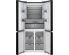 Отдельностоящий холодильник с инвертором Weissgauff WCD 590 NoFrost Inverter Premium Ecofresh Bru Steel Glass