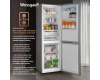 Отдельностоящий холодильник с инвертором Weissgauff WRK 185 Total NoFrost Inverter Inox