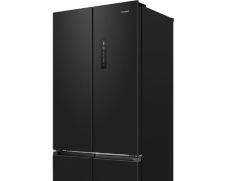 Отдельностоящий холодильник Weissgauff WFD 450 Built-in Inverter NoFrost Dark Inox