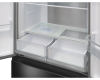 Многокамерный холодильник Meferi MFR83BLACK IX TOTAL NO FROST FRENCH DOOR COMFORT