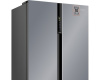 Отдельностоящий холодильник с инвертором Weissgauff WSBS 600 NoFrost Inverter Dark Grey Glass