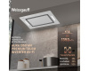 Встраиваемая в шкаф вытяжка Weissgauff Aura 1350 WH Premium Touch Inverter Wi-Fi