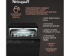 Посудомоечная машина c авто-открыванием и инвертором Weissgauff DW 4539 Inverter Touch AutoOpen Black