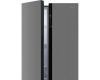 Отдельностоящий холодильник с инвертором Weissgauff WSBS 600 NoFrost Inverter Bru Steel Glass