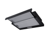 Телескопическая вытяжка Meferi SLIDEBOX60BK LIGHT