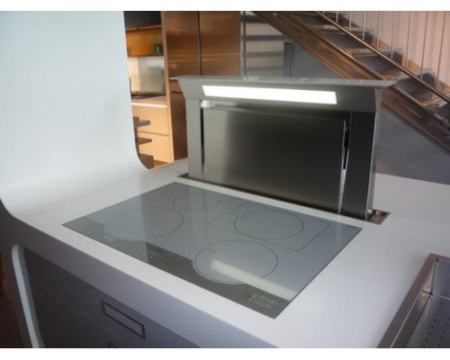Вытяжка Falmec Design+ DOWN DRAFT tavolo 120 inox CDDW20.E1P2#ZZZI400F