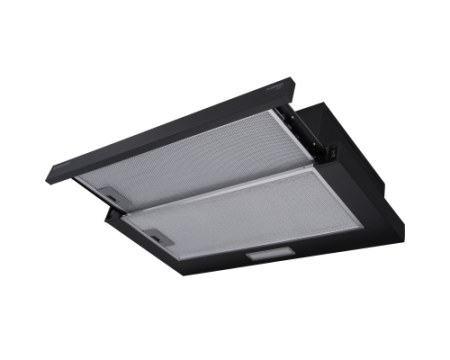Телескопическая вытяжка Meferi SLIDEBOX60BK LIGHT