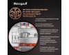 Отдельностоящий холодильник Weissgauff WFD 450 Built-in Inverter NoFrost Inox