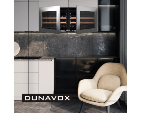 Винный шкаф Dunavox DAV-18.46SS.TO