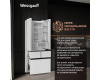 Отдельностоящий холодильник Weissgauff WFD 450 Built-in Inverter NoFrost White
