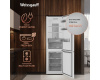 Отдельностоящий холодильник с инвертором Weissgauff WRK 2000 Total NoFrost Inverter White Rock Glass