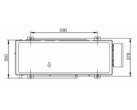 Напольно-потолочный кондиционер Excon CR-01-1622