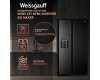 Отдельностоящий холодильник с инвертором и генератором льда Weissgauff WSBS 697 NFBX Inverter Ice Maker