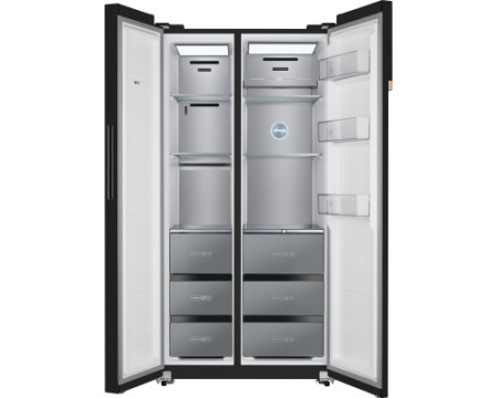 Отдельностоящий холодильник с инвертором Weissgauff WSBS 590 BG NoFrost Inverter Premium