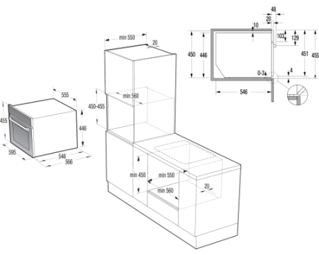 Духовой шкаф Hisense BIM406A8B