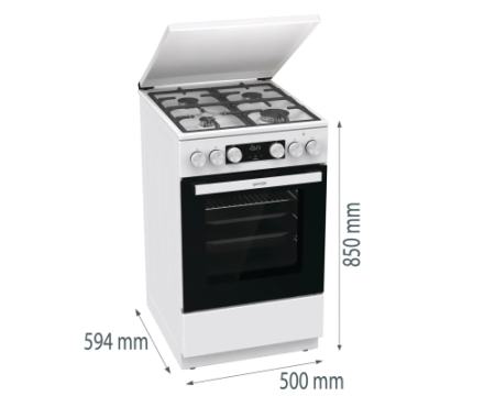 Комбинированная плита Gorenje GK5C42WF-B