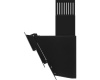Каминная вытяжка Weissgauff Yota 606 touch triple black glass