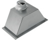Вытяжка Falmec Design GRUPPO INCASSO MURANO 70 inox vetro bianco (800) CGIW70.E10P6#ZZZF491F