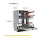 Встраиваемая посудомоечная машина Simfer DRB4603
